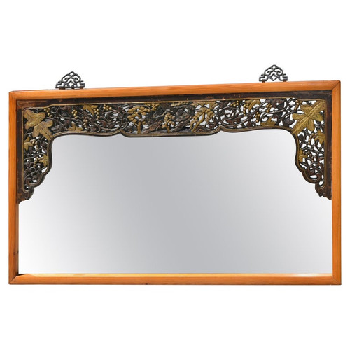 Mirror with Antique Screen Grapes Harmony